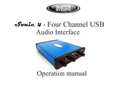 SUPER STEREO Sonic 4 Operation Manual