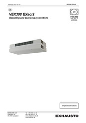 Exhausto VEX308 EXact2 Operating, And Servicing  Instructions