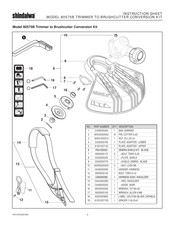 Shindaiwa 80575B Instruction Sheet