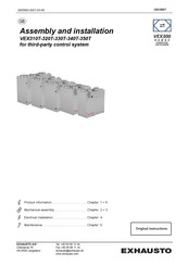 Exhausto VEX300 Series Assembly And Installation Manual