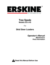 Erskine Attachments 3S Operator's Manual