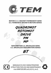 TEM PML Instructions For Use And Maintenance Manual