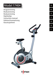 inshape 17404 Instruction Manual