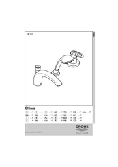 Grohe Chiara 19 157 Manual