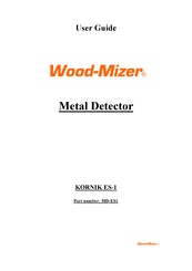 Wood-mizer MD-ES1 User Manual
