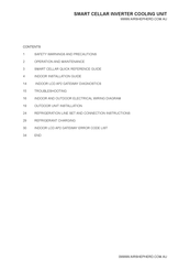squarespace SMART CELLAR Operation And Maintenance