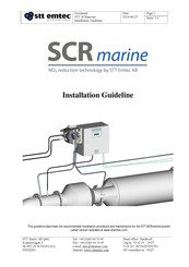 STT Emtec SCRmarine Installation Manualline