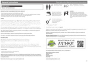 Mercia Garden Products Wessex 03WES1208-V3 General Instructions Manual