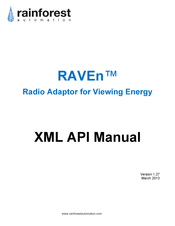 Rainforest Automation RAVEn Xml Api Manual