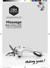 OBH Nordica Massage Revitalize Instructions Of Use