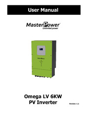 Master Battery MasterPower Omega LV 6KW User Manual