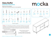 Mocka Oska Buffet Assembly Instructions Manual