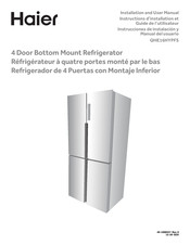 Haier QHE16HYPFS Installation And User Manual