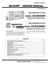 Sharp CP-BA250H Service Manual