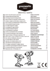 GreenWorks Tools 32047a User Manual