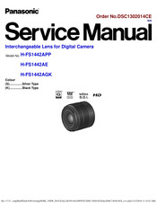 Panasonic H-FS1442APP Service Manual
