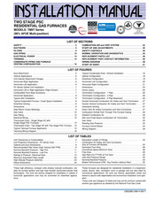 Johnson Controls Unitary Products TM9T Series Installation Manual