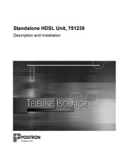 Positron Teleline Isolator 751239 Description And Installation