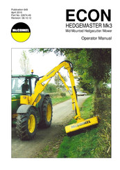 McConnel ECON HEDGEMASTER Mk3 Operator's Manual