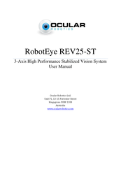Ocular Robotics RobotEye REV25-ST User Manual