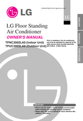 LG TPUC306SLA0 Owner's Manual