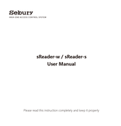 Sebury sReader-w User Manual