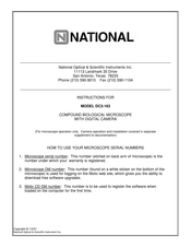 National DC3-163 Instructions Manual