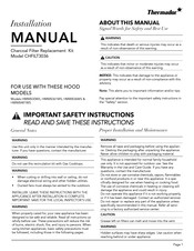 Thermador CHFILT3036 Installation Manual