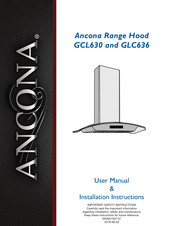 Ancona GCL630 User's Manual & Installation Instructions