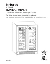 Zephyr brisas BWB24C32AG Use, Care And Installation Manual