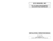 ECO Sensors PAC-44-EN Installation & Operation Manual