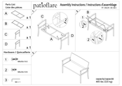 Patioflare Jackie Wicker PF-BB241-BK MO Assembly Instructions