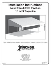 Anchor Navi-Trac LT/CS Installation Instructions Manual