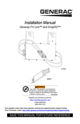 Generac Power Systems PV Link 010023 Installation Manual