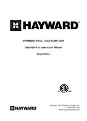 Hayward HP65A Installation Instructions Manual