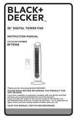 Black & Decker BFTR36B Instruction Manual