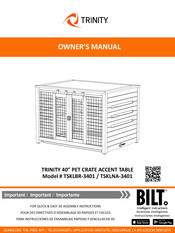 Trinity TSKLNA-3401 Owner's Manual