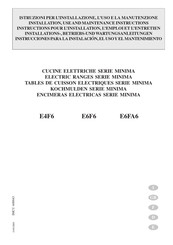 ITW MBM MINIMA Series Installation, Use And Maintenance Instructions