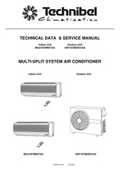 Technibel Climatisation MCAV97MR5TAA Technical Data & Service Manual