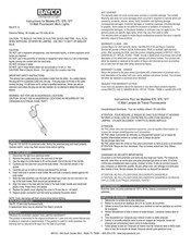Bayco 675 Instructions