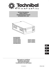 Technibel DSAFM185R5IA Series Instruction Manual