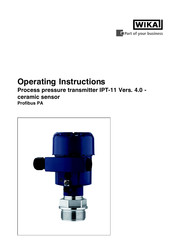 WIKA IPT-11 Operating Instructions Manual