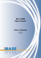 Ibase Technology EC-7100 User Manual