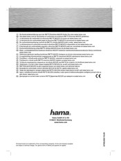 Hama Wireless Keyboard 2,4 G Operating Instructions Manual