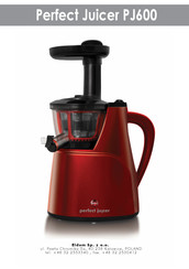 Eldom PJ600 Manual