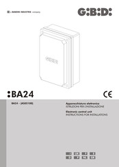 Bandini Industrie G:B:D: AS05100 Instructions For Installations
