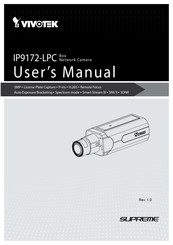 Vivotek SUPREME IP9172-LPC User Manual