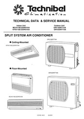 Technibel Climatisation MCAV180R5VAA Technical Data & Service Manual
