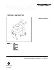 Prochem Comanche 10075310 Operating Instructions Manual
