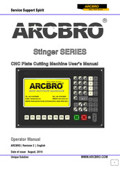 ARCBRO Stinger Series User Manual